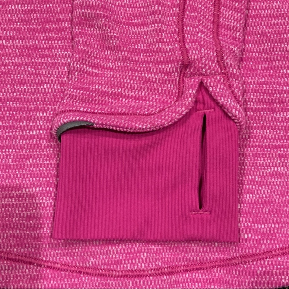Lululemon Base Runner 1/2 Zip Raspberry Pullover - Picture 12 of 16